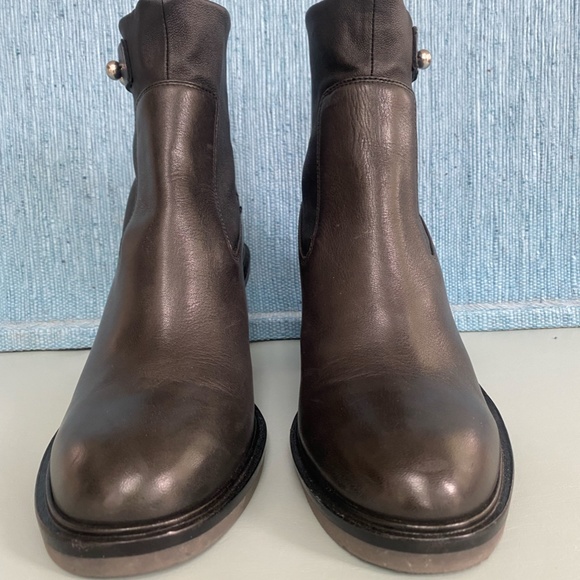 New, rag & bone, "Soren" , Leather, Black, Ankle Boot, Bootie, Women's Size 6 - Picture 4 of 16
